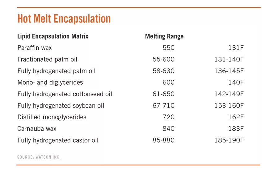 Hot Melt Encapsulation