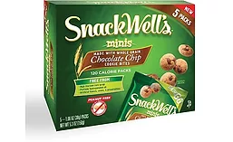 Snackwell's Minis chocolate chip cookie bites embraces the mini trend in baked goods
