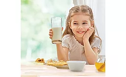 Girl Drinking Milk