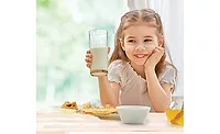 Girl Drinking Milk