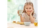 Girl Drinking Milk