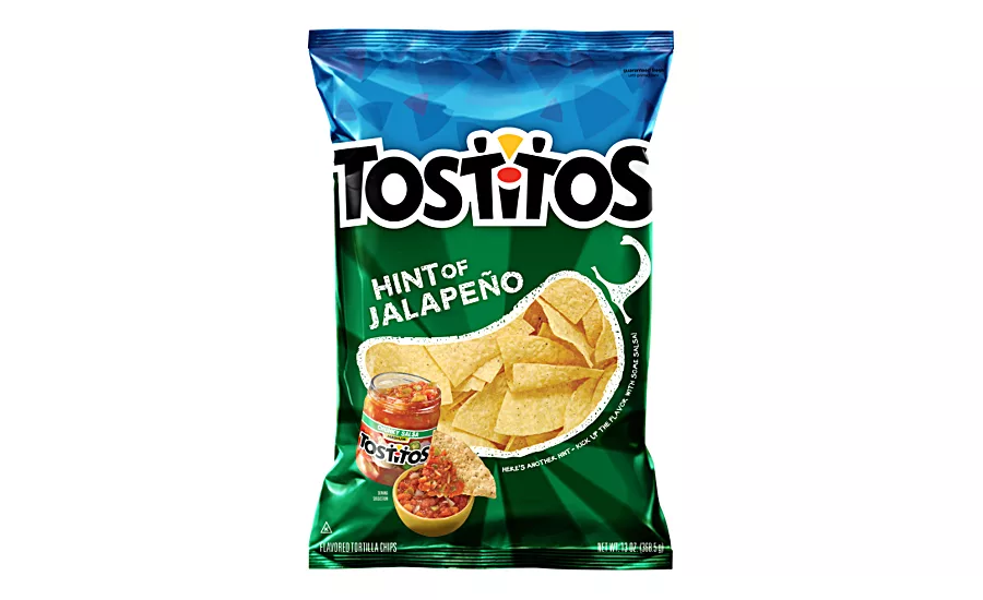 Tostitos Hint of Jalapeño tortilla chips