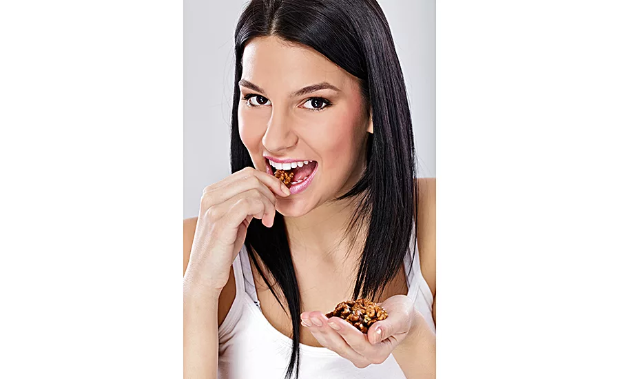 Fake nuts can be as intricate as modified wheat gluten, or as simple as toasted whole grains