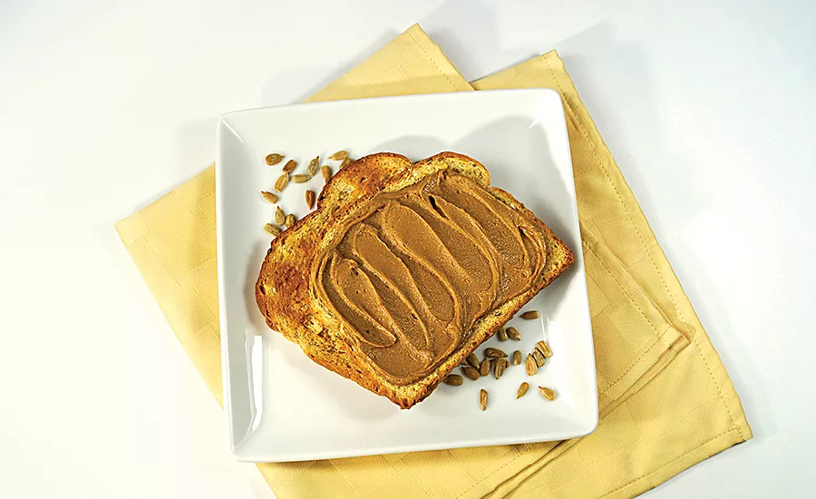 Sunflower seeds are increasingly being used as a peanut and tree-nut substitute