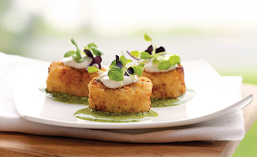 Plant protein technology makes analogs, such as vegetarian "crab" cakes, possible