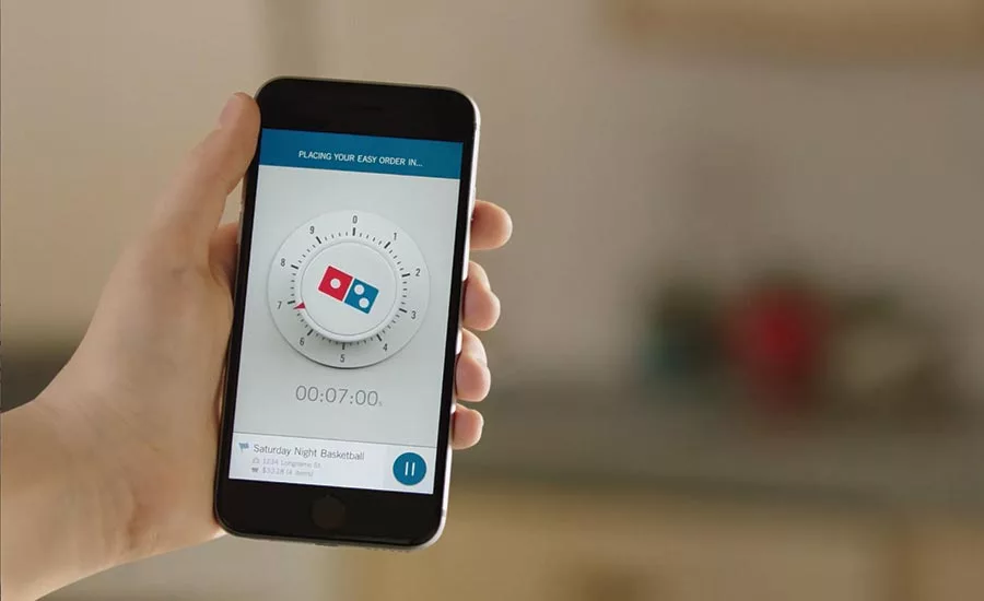 Domino's Zero Click Ordering App