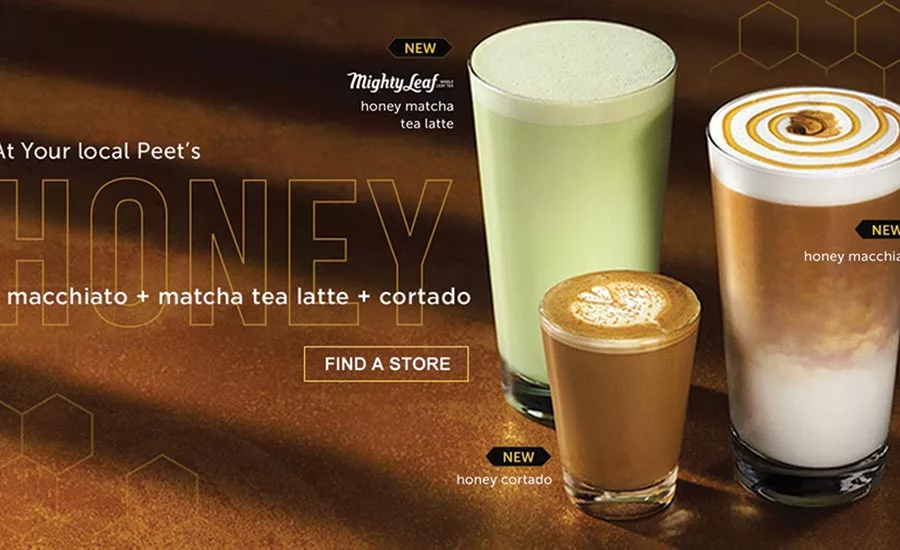 Peet's Coffee Honey-Inspired Beverages