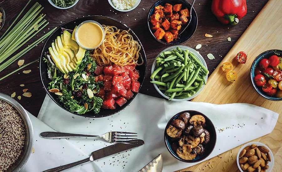 Tuna Poke Bowl from Beehive Kitchen, Ft. Lauderdale, Florida