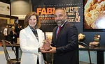 Sandy Solmon, Sweet Street Founder, and Atour Evyazian, NRA Board Member