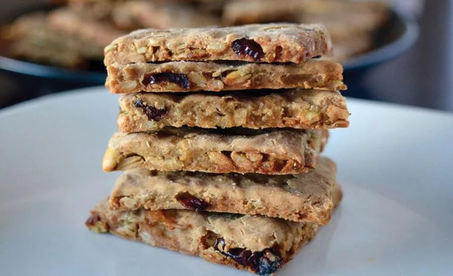 Seed and Fruit Olive Oil Crackers