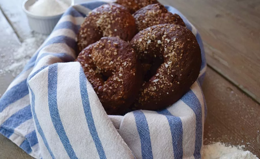 Pretzel Bagels