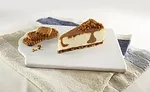 Slice of Cookie Butter Cheesecake