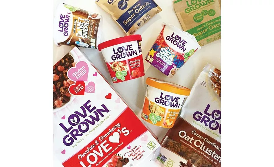 Love Grown instant, portable breakfast products