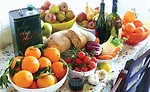 Foods that make up a low-carboyhydrate, Mediterranean-style diet