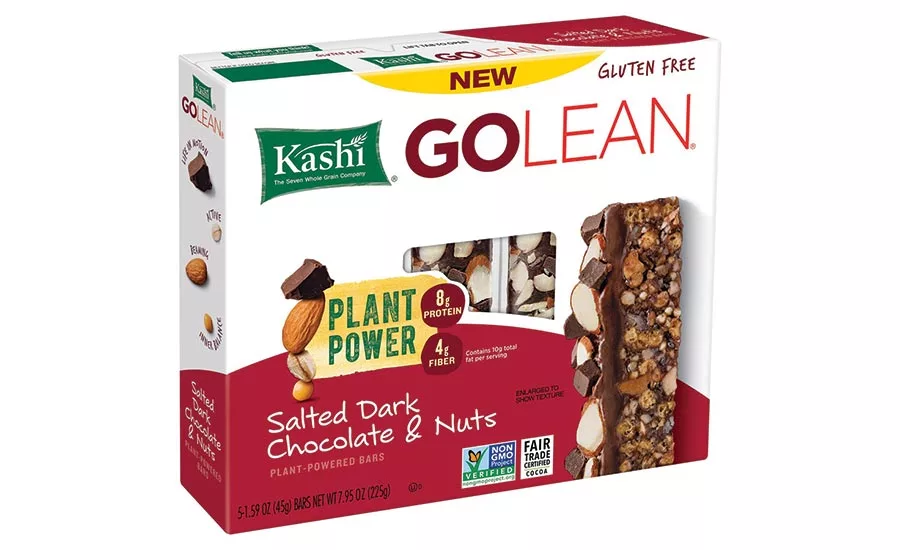Kashi GoLean plant-based nutrition bars