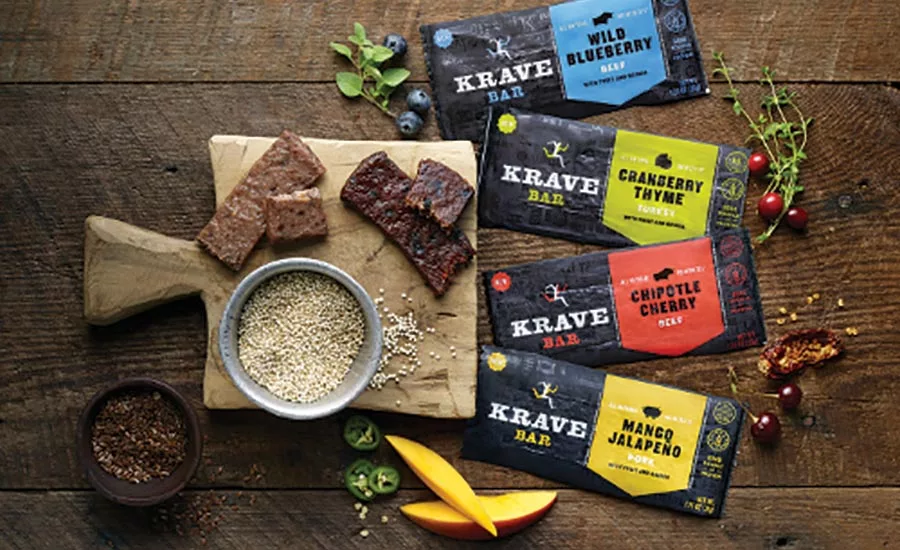 Krave meat snack bars