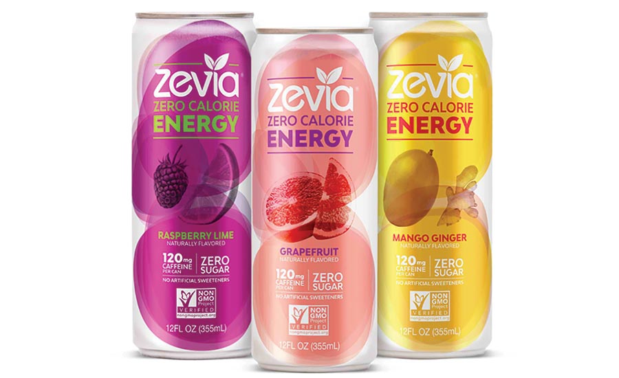 Zevia Zero Calorie Energy Variety Pack