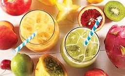 Fruit and fruit-based beverage formulations