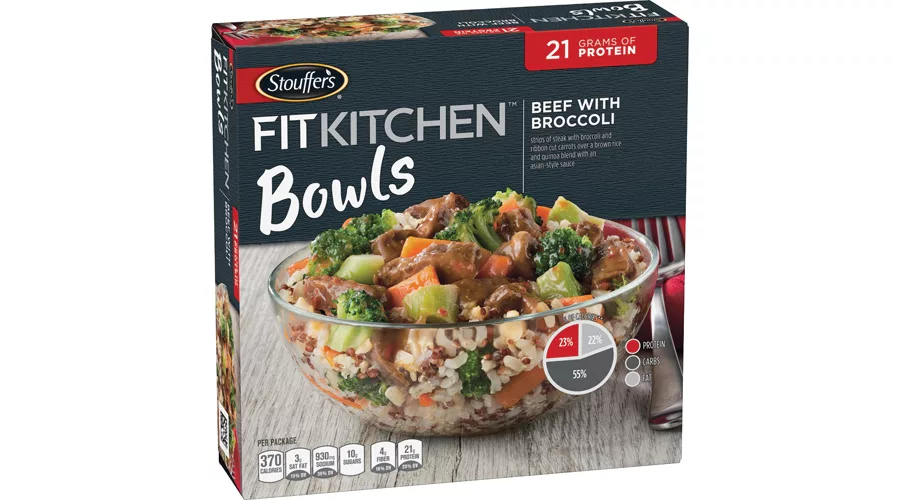 Stouffer's Fit Kitchen Bowl Beef with Broccoli Flavor