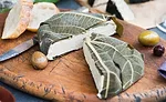 Vegan Cheese Wrapped in Fig Leaves