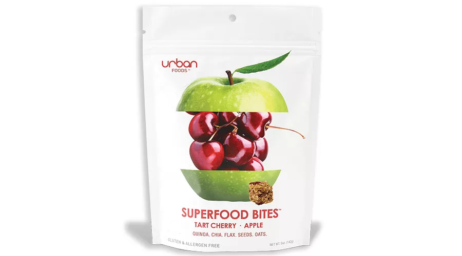 Tart Cherry and Apple Superfood Bites Made with Ancient Grains