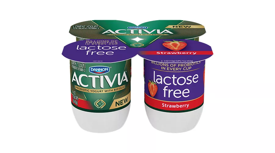 Lactose-free Activia with Probiotics