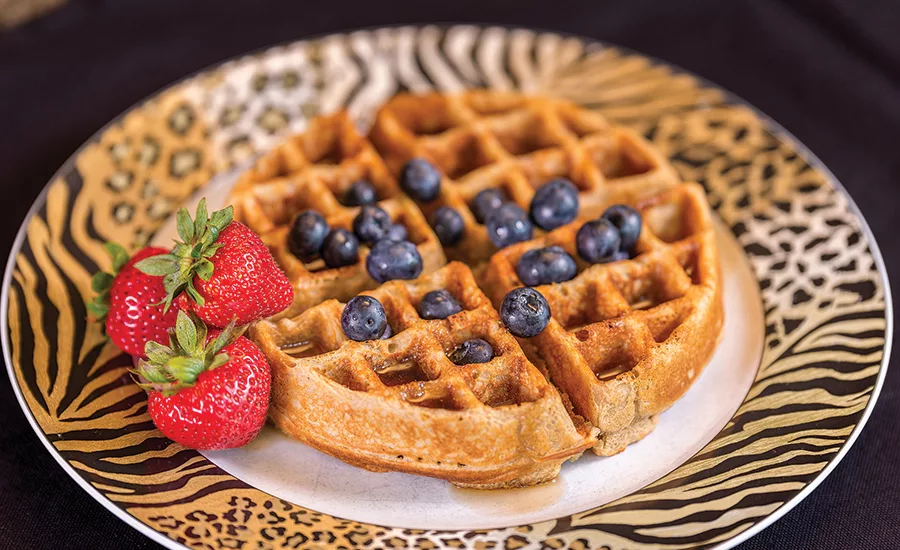 Blueberry Waffles