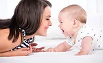 Mom and Baby Laughing