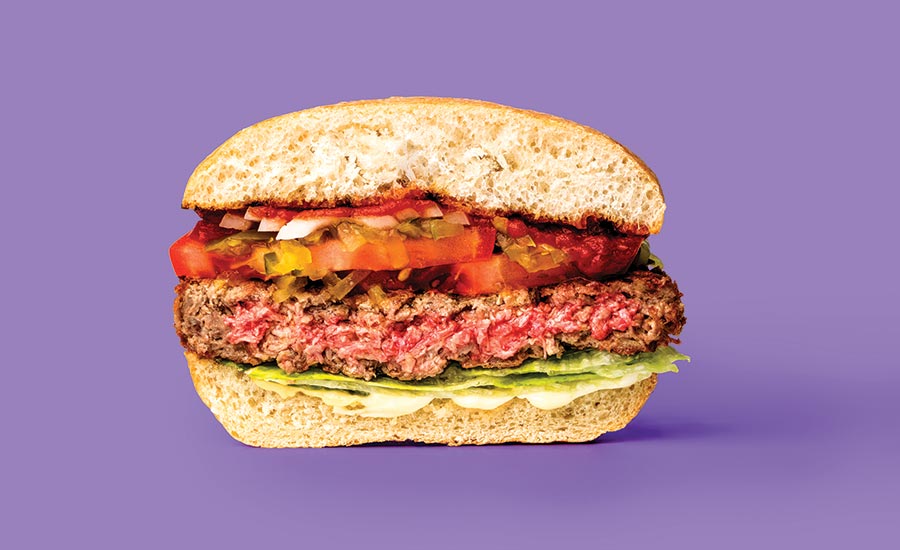 Impossible Foods Half-Burger