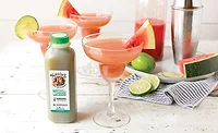 Watermelon Margarita with Matcha