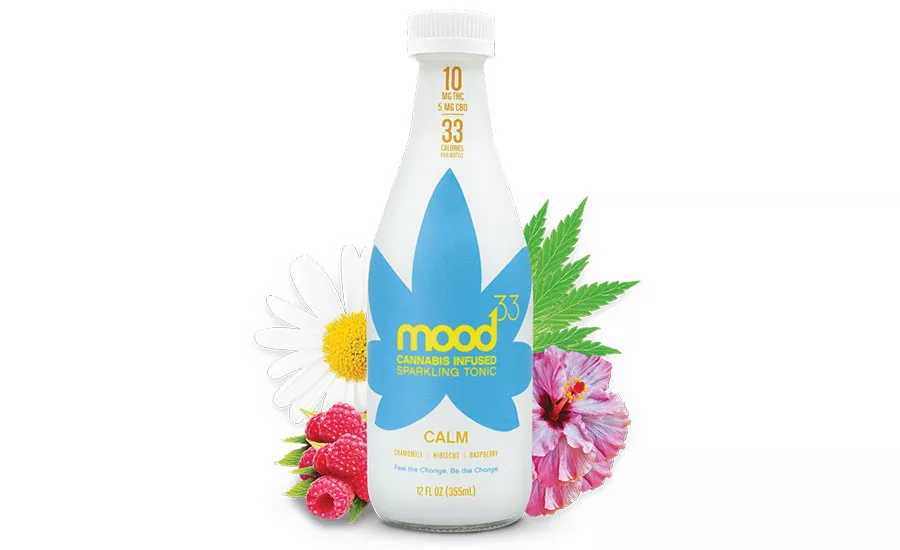 Mood33 Cannabis Infused Sparkling Tonic