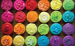 Colorful Cupcakes