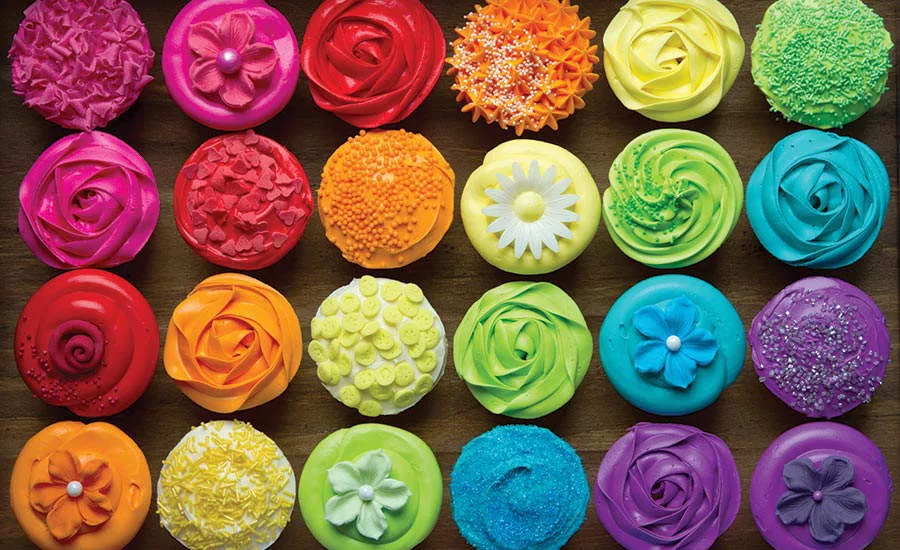Colorful Cupcakes