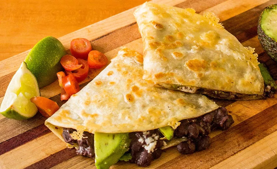 Black Bean Quesadilla