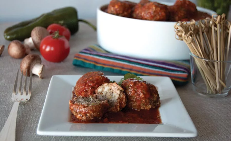 Mushroom Meatballs