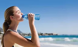 Woman Drinking Water