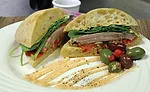 Cajun Sandwich with Chicken of the Sea Yellowfin Tuna Slices