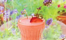 Strawberry & Lavender Smoothie