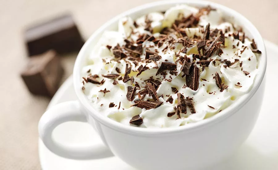 Hot Chocolate Made with Non-Hydrogenated Baking Fats