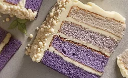 Black Raspberry Ombre Cake