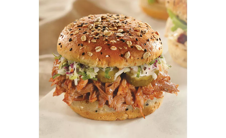 Flowers Bakeries Foodservice Thaw-and-Serve Ancient Grain Bun