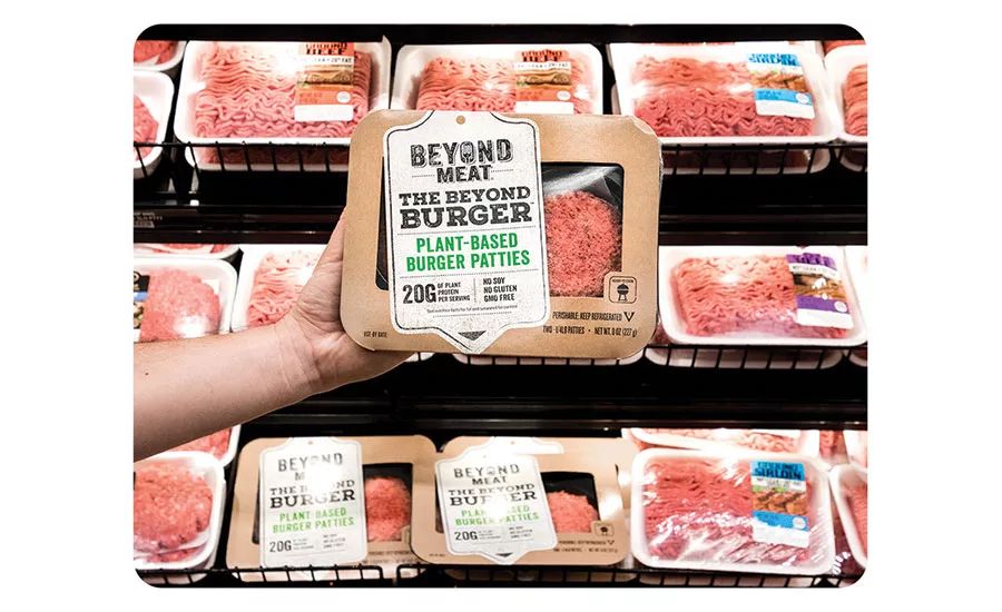 Beyond Burger Meat Case