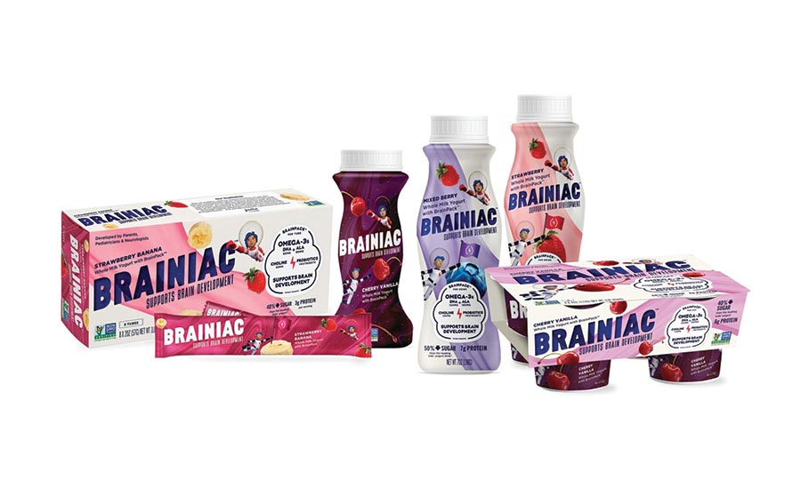 Brainiac Kids Whole Milk Yogurts