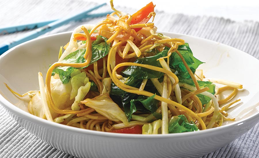 Noodle Salad with Seaweed