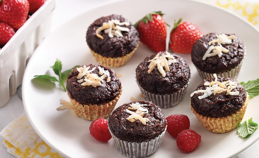 Small Cupcakes Made from Raisins