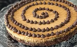 Carob Peanut Butter Cheesecake
