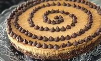 Carob Peanut Butter Cheesecake
