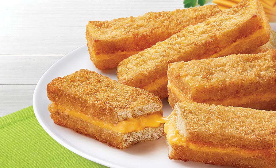 Deep-fried Grilled Cheese Sandwich