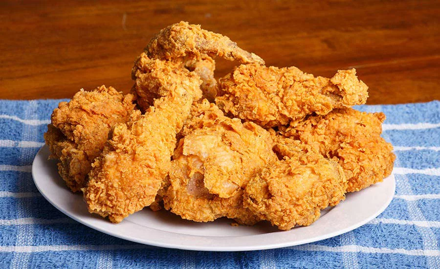 Plate of Fried Chicken