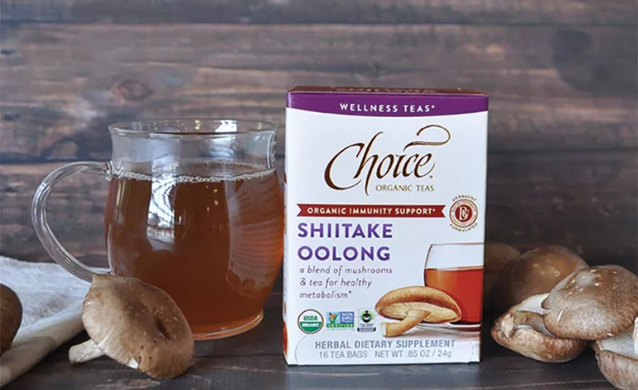 Shiitake Oolong Mushroom Wellness Tea